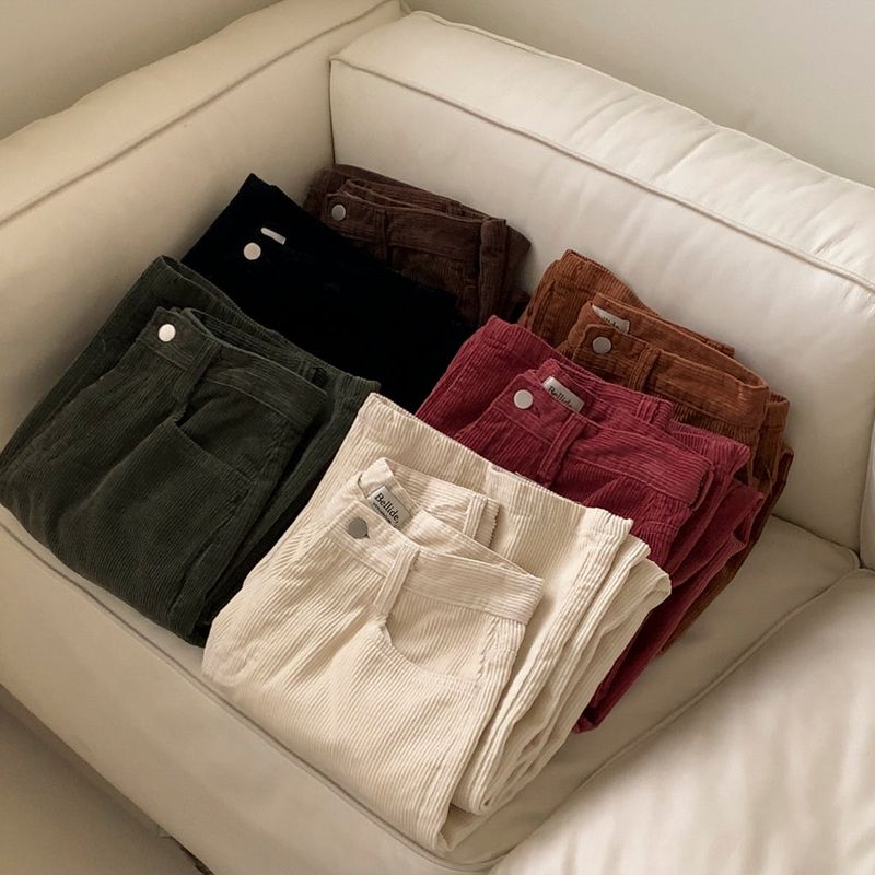 [BELLIDE MADE] Diget corduroy wide pants