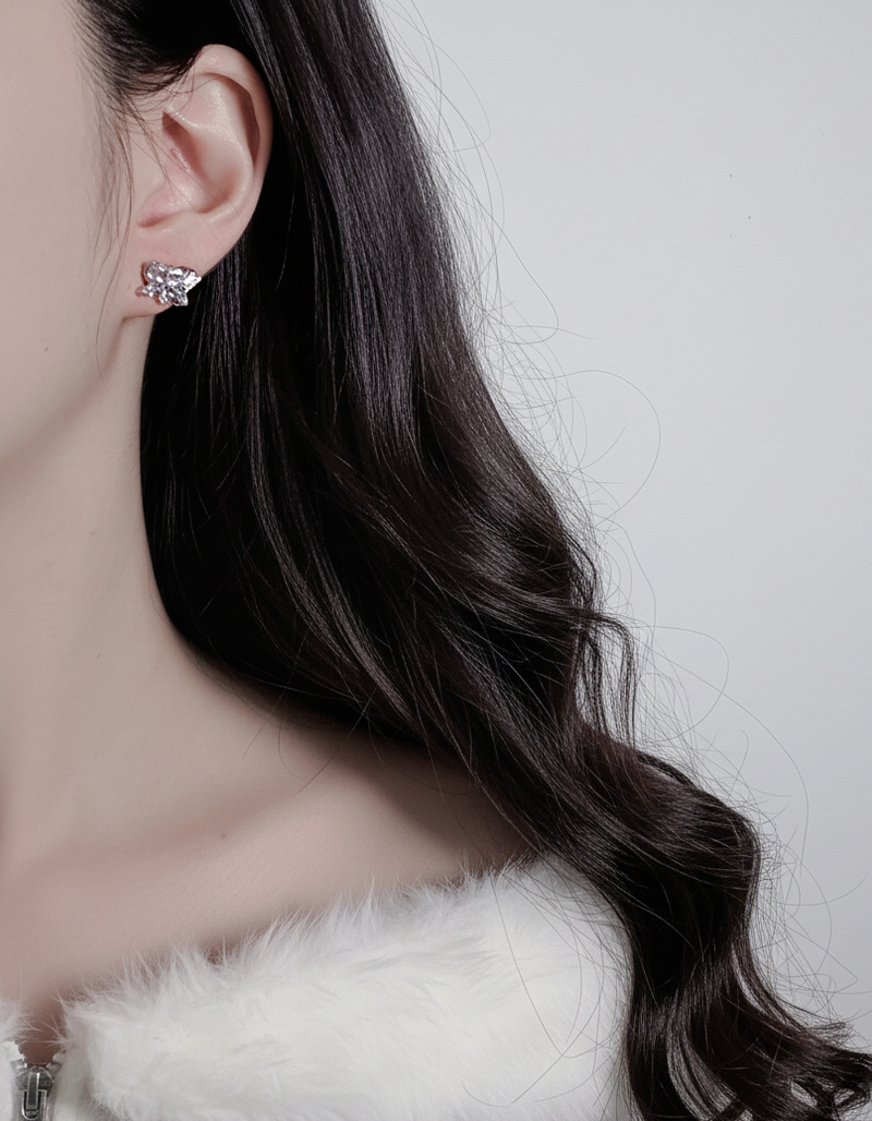 Elf Leaves Piercing - Silver Color