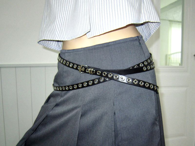 Studs long belt