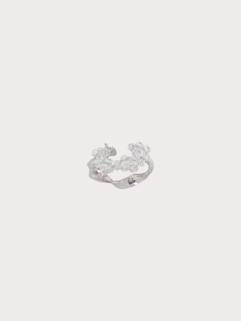 no.72 earcuff silver Lee Yubi pick