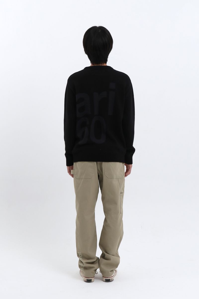 BASIC SAFARI KNIT (BLACK)