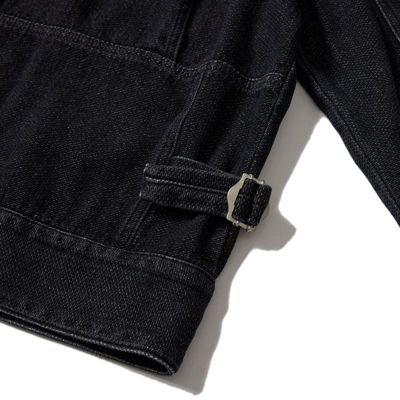 Sphinx denim short trucker jacket / Canvas black