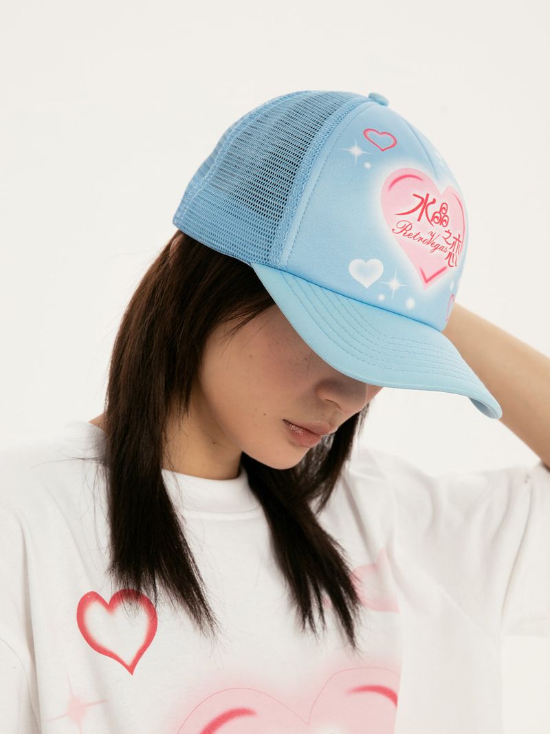 RTVG(RETROVEGAS) Y2K Crystal love cap