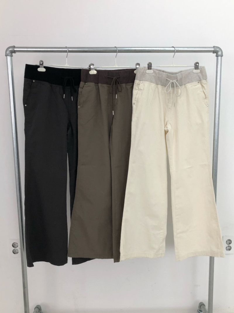 summer banding pants