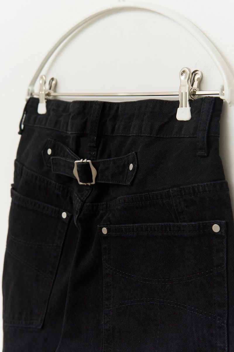 Loast Black Wide Denim