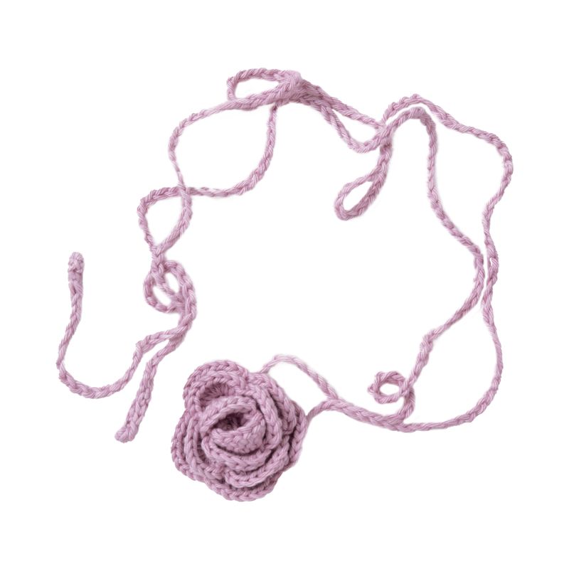 Organic Rose Necklace