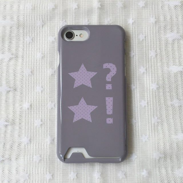 Youth Spirit（ユース スピリット）の「Dot Star Lavender Card Wallet Pocket Glossy（Smartphone Accessories）」