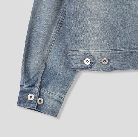 Debor Washed Denim Trucker Jacket