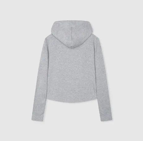 Randy Basic Slim Hood Zip-Up