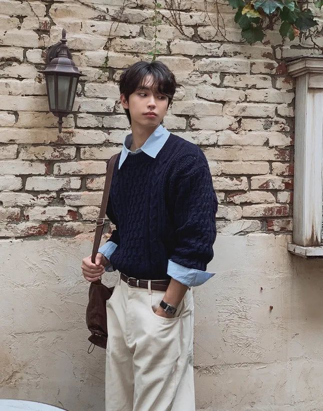 Kaito Cable Loose Fit Knit