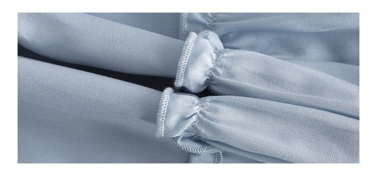 sky frill cancan long skirt