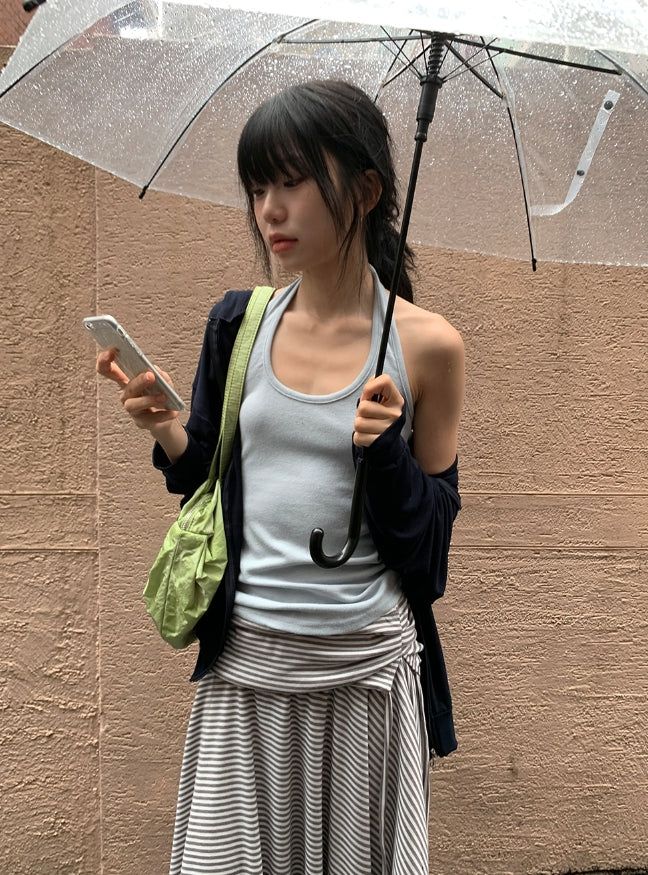 Sorane Dot Nylon Tote Bag