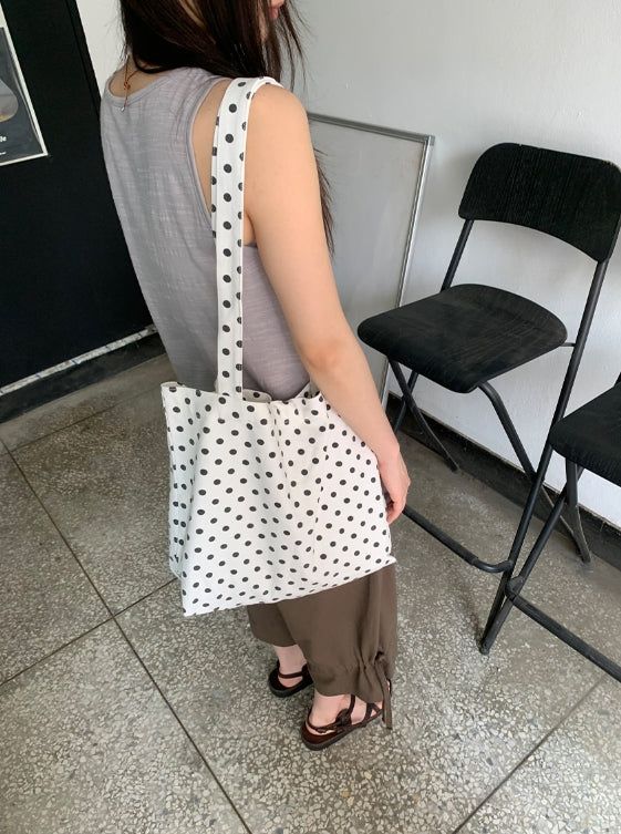 Hina Dot Shoulder Eco Bag