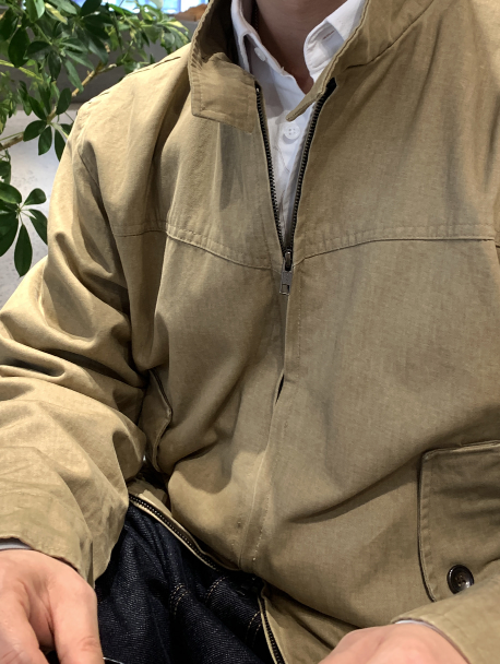 Dusty Pigment Cotton Herrington Jacket