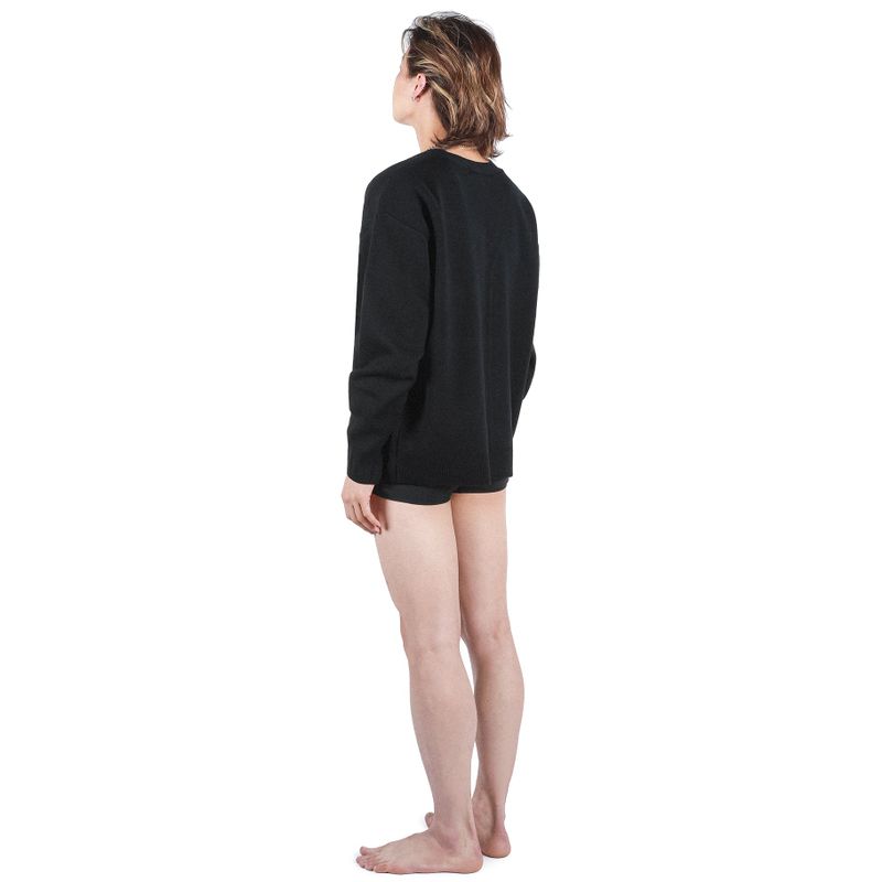 OVERSIZED CARDIGAN BLACK