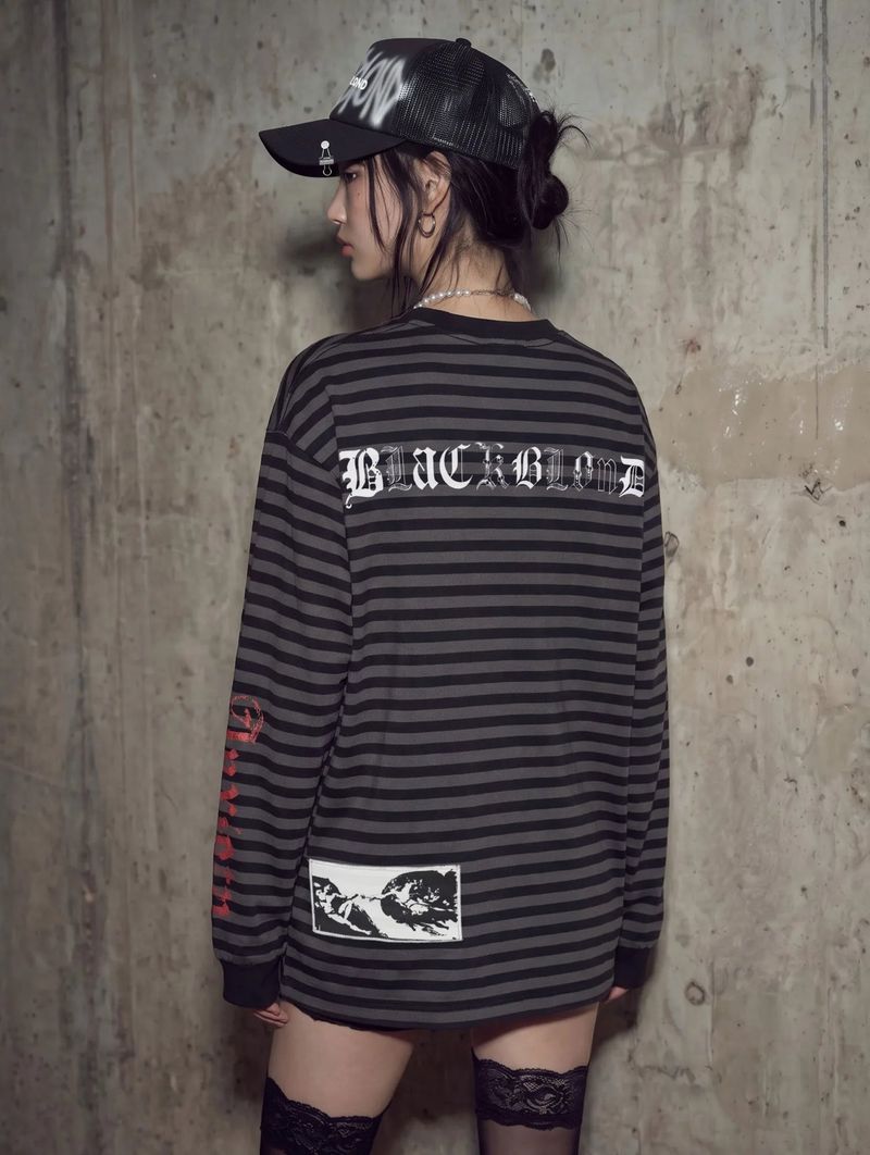 BBD グラフィティメタルロゴトラッカーメッシュキャップ ダークバージョン(Black)