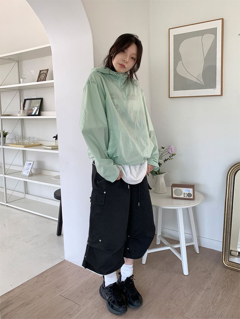 SHELL ANORAK WIND BREAKER (2C)