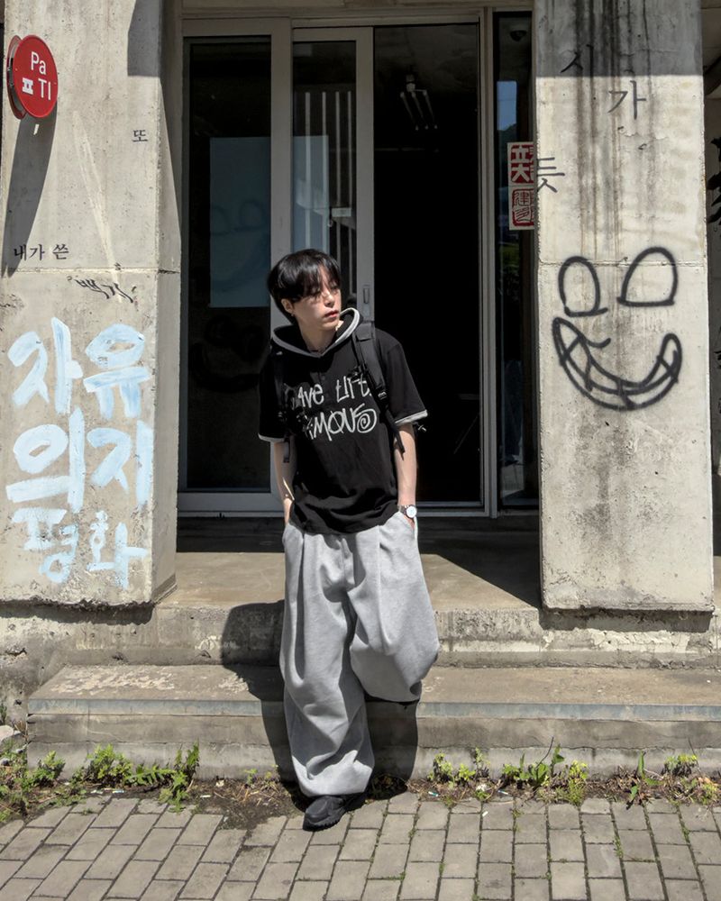 Roven Pintuck Curved Sweat Pants