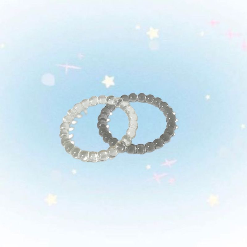 CANDYCHIC(キャンディーシック)の「curve ring set(Accessories)」