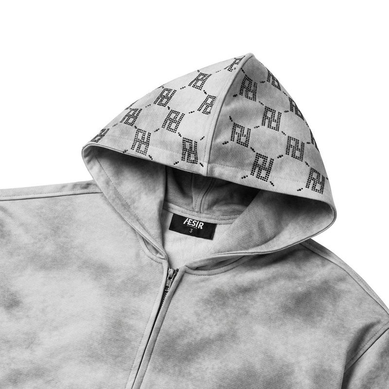UNISEX - JETRON  - Monogram hoodie