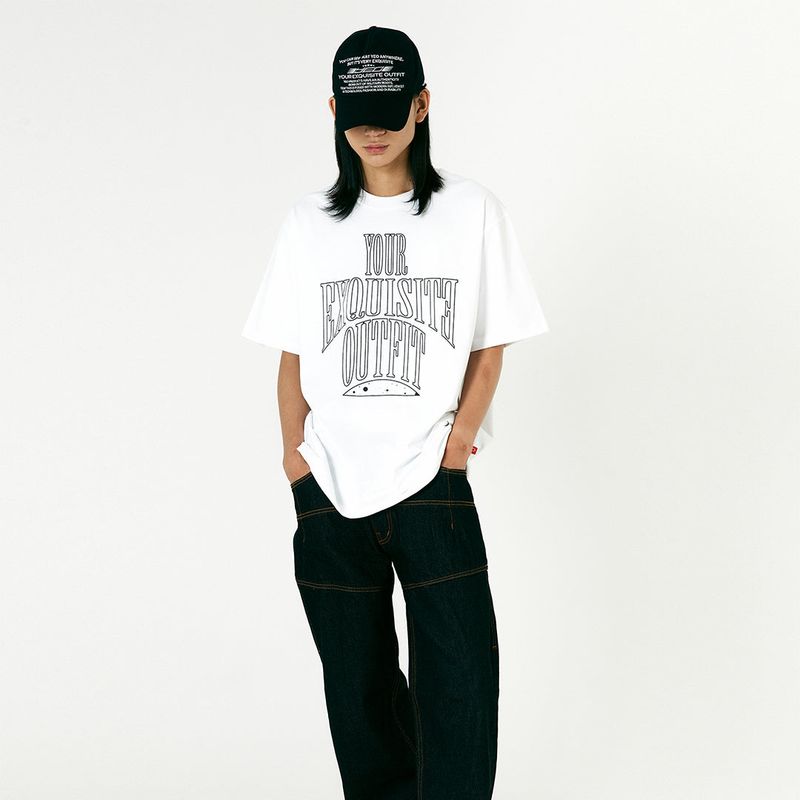 WHITE IDENTITY T-SHIRT