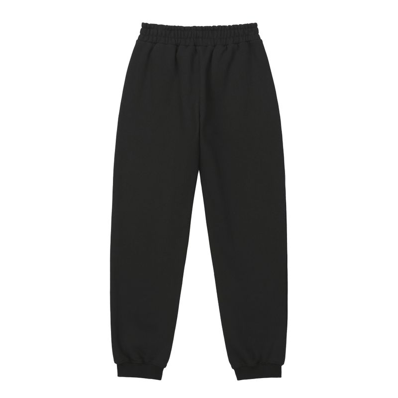 0 4 Big Logo String Joggers - BLACK