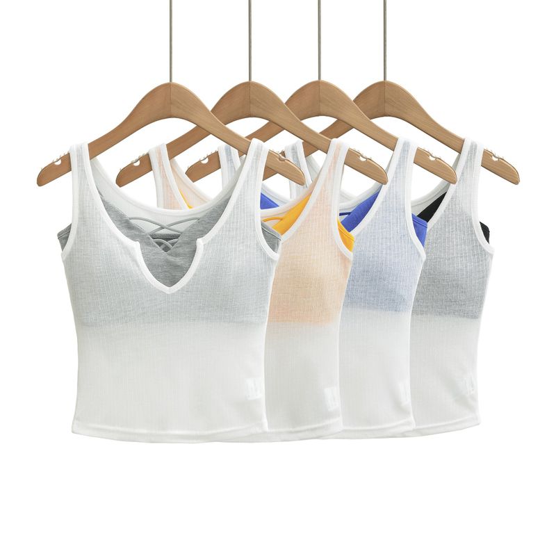 エヴェリス シアー レイヤード キャミソール
