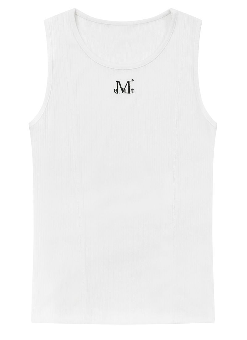 DETAIL U-NECK SIGNATURE SLEEVELESS (2color)