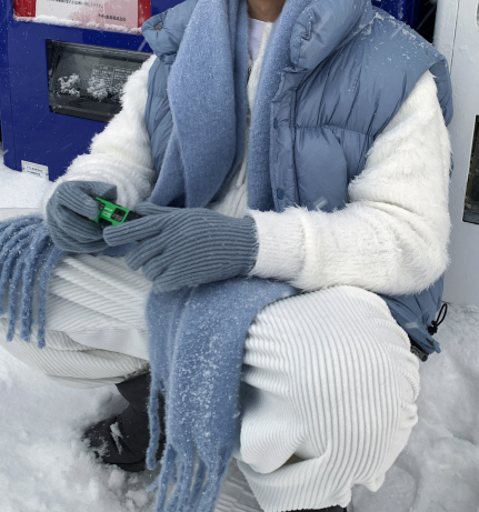 Loweller Wool Blend Daily Ribbed Gloves