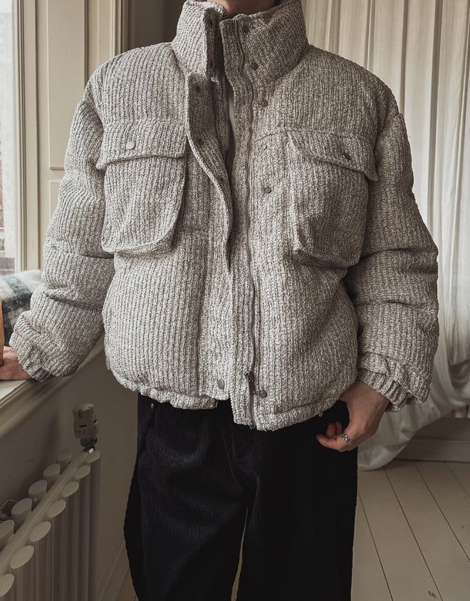 Anur Crop Tweed Padding