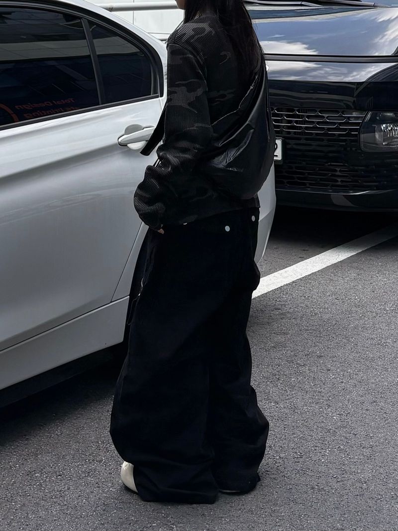 leather shirt bag