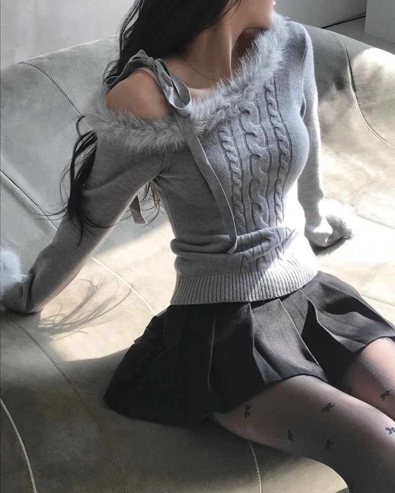 cloudemotion(クラウドエモーション)の「kif ring one-shoulder cable nt(Tops)」