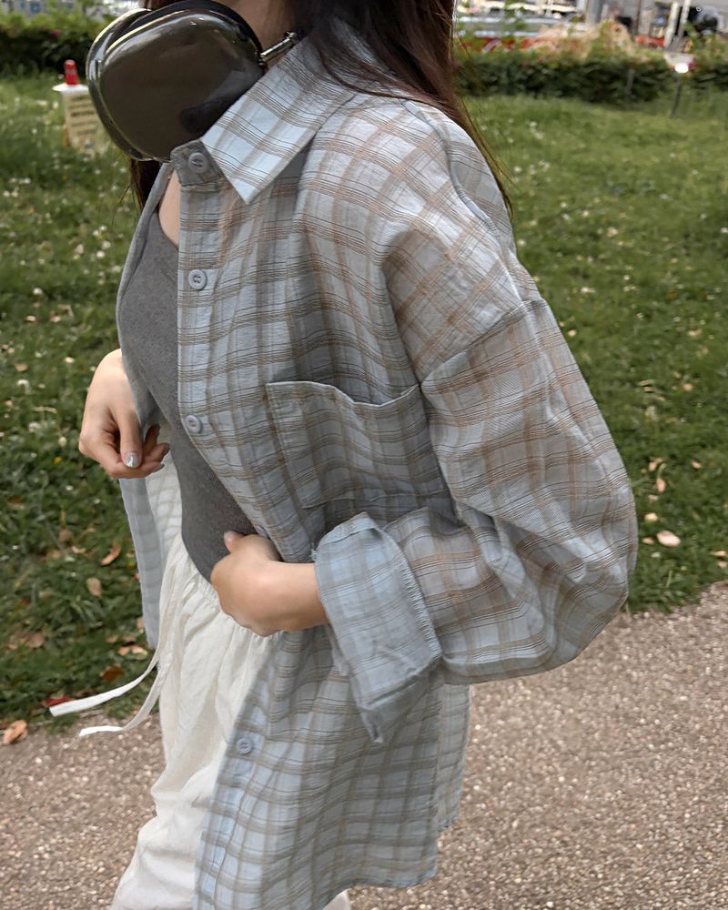 MAYBINS(メイビンス)の「Beety check shirt(Tops)」