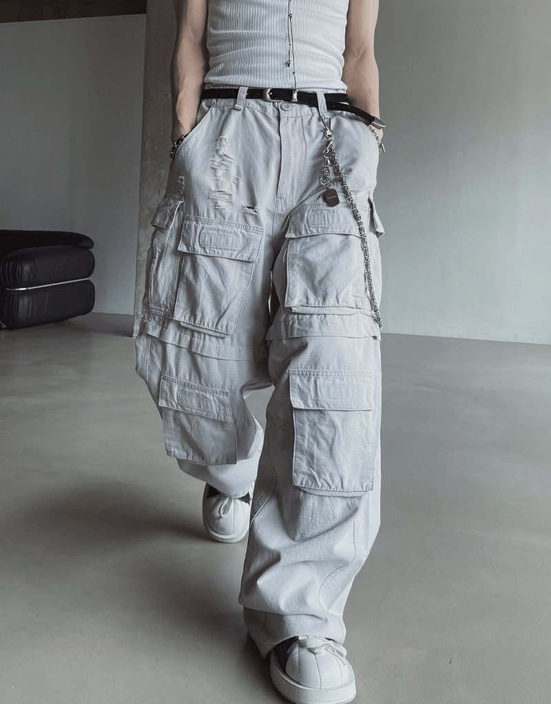 2PLAN（ツープラン）の「Post multi pocket cargo pants（Pants）」