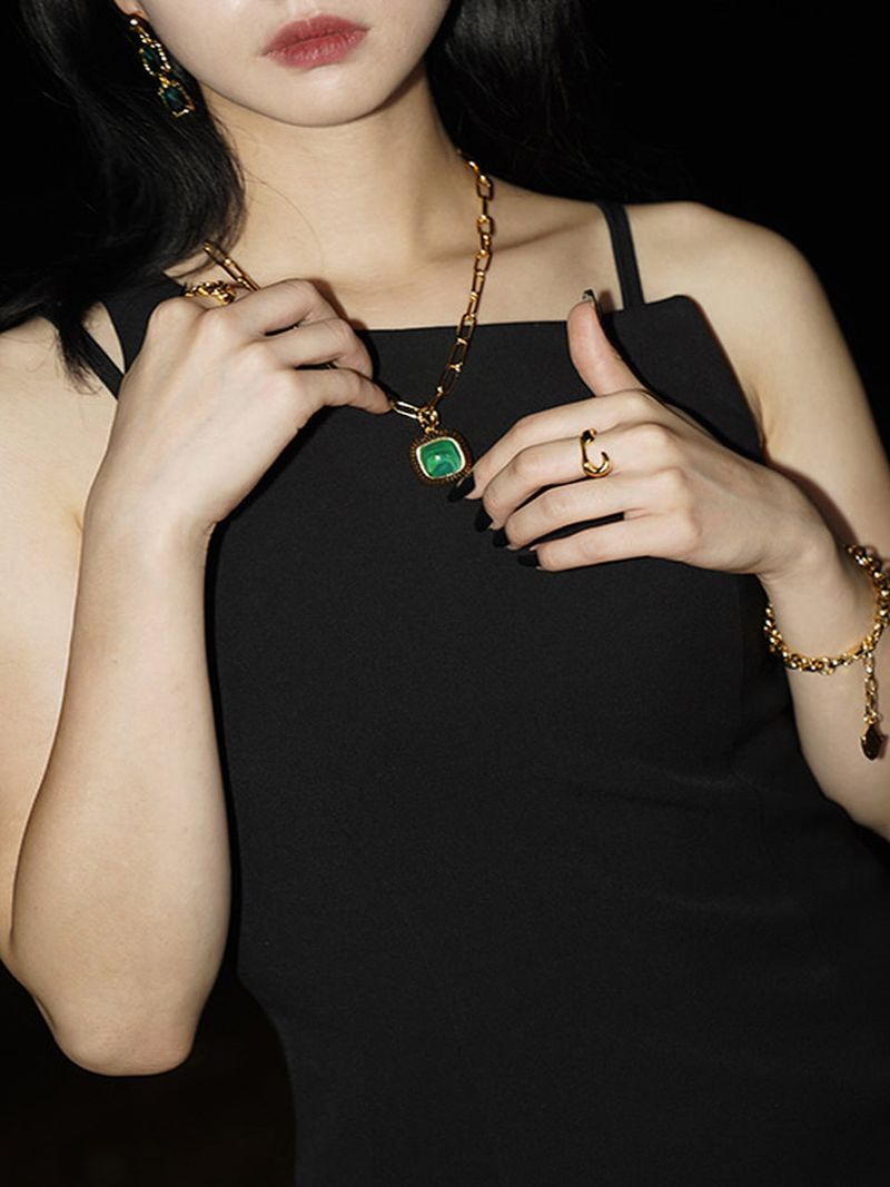no.129 necklace gold monsta x JOOHONEY
