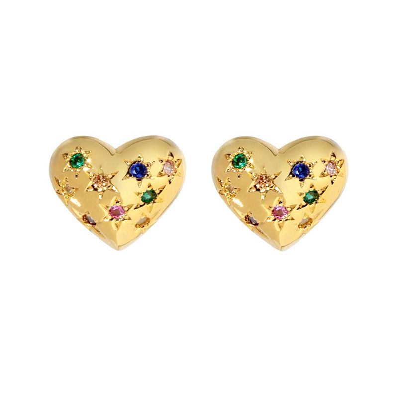 Multi Heart Earrings