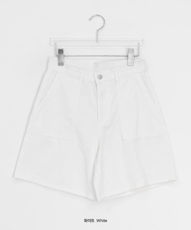 Sikuni Basic Wide Half Pants