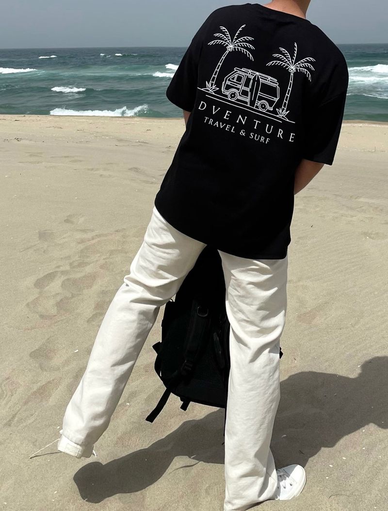 サマートラベルキャンピングTシャツ 