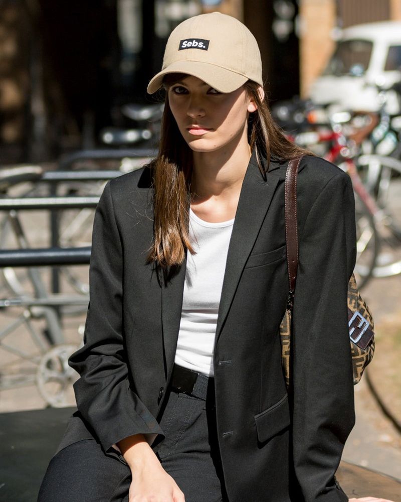 Sebs. ORIGINAL ball cap-WHITE
