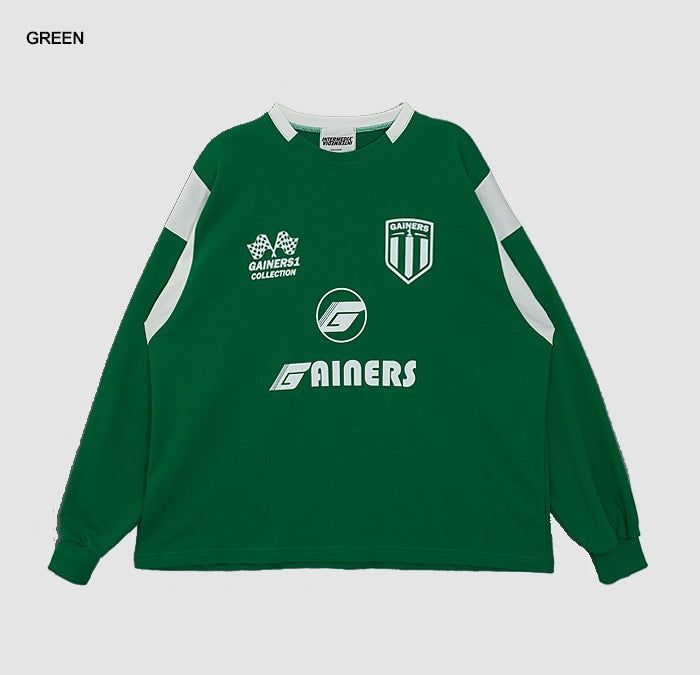 Big over varsity t-shirt