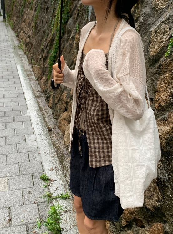 Gucca Cozy Lace Shoulder Bag