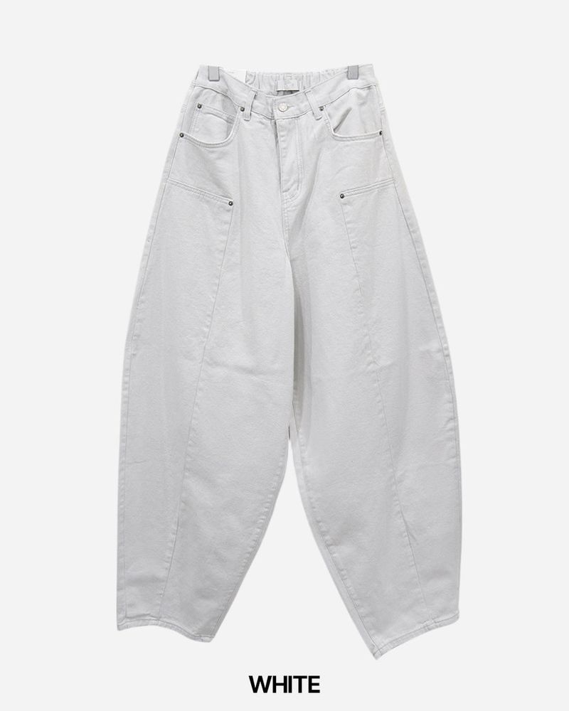Gent Double Knee Curved Pants