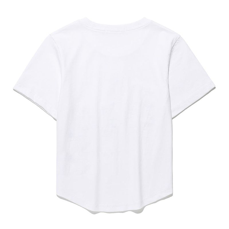 Messy Alpha App Tee White(blue) (KIB6MFT501A)
