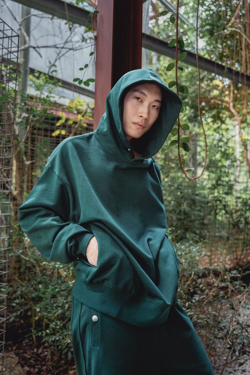 Blanks Hoodie | Dark Green