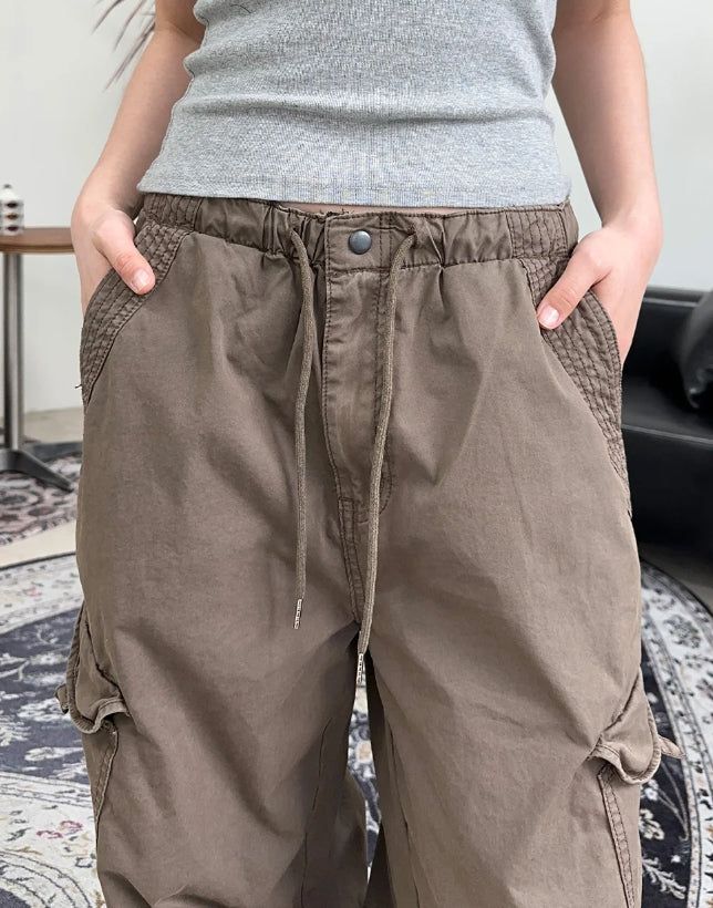 Clay Vintage Dyeing Cargo Pants
