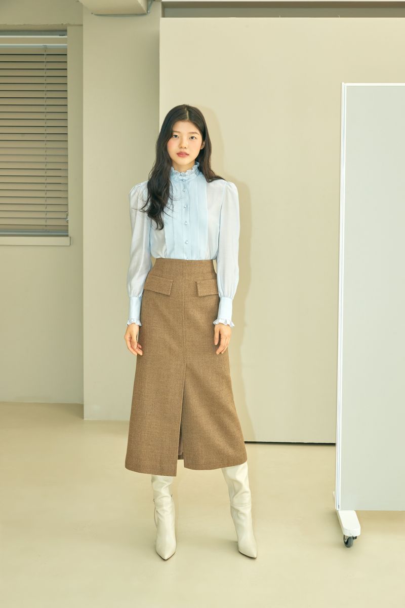 NO.5 TOP - BLUE