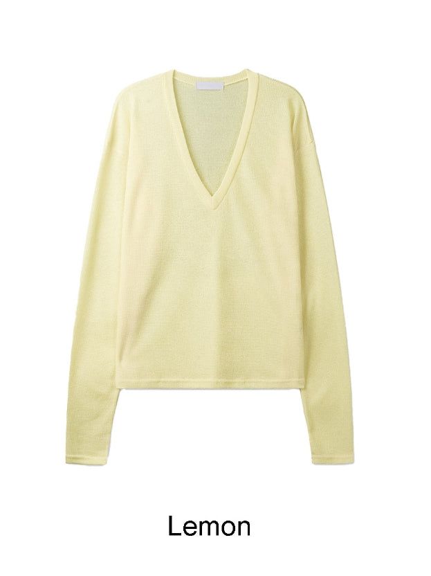 Toru Summer Deep V-Neck T-Shirt