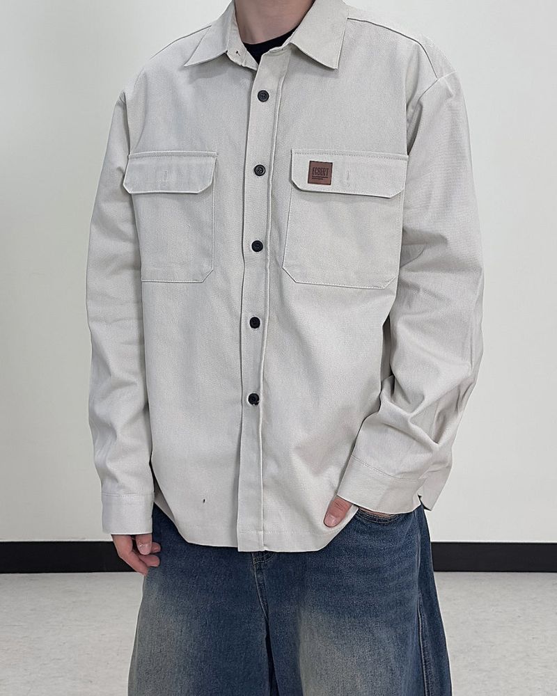 Fair Work Patch Shirt Jacket
