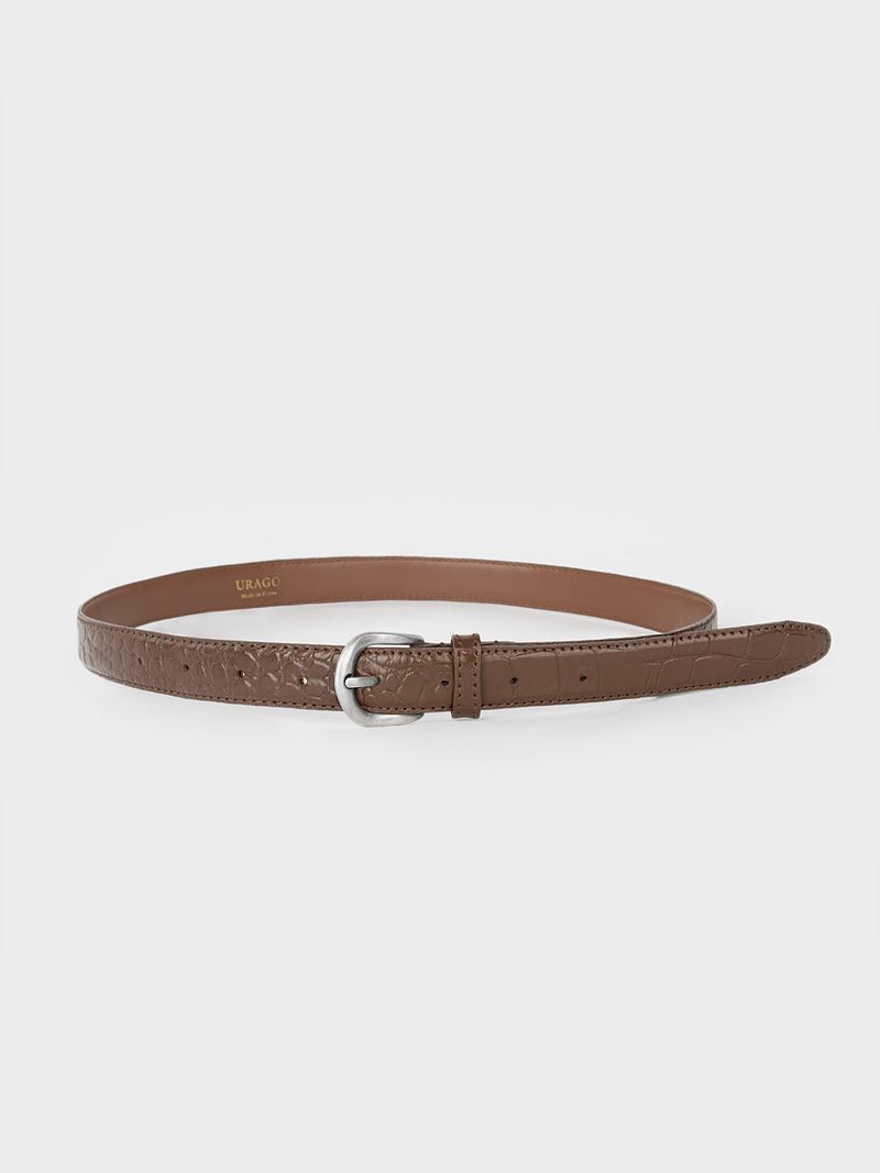 Classic leather belt