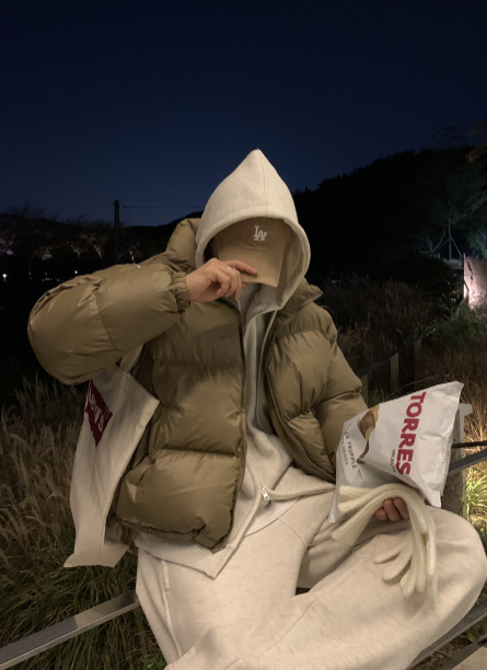 【Setup】Logane Base Brushed 2-WAY Hooded Zip-Up Setup